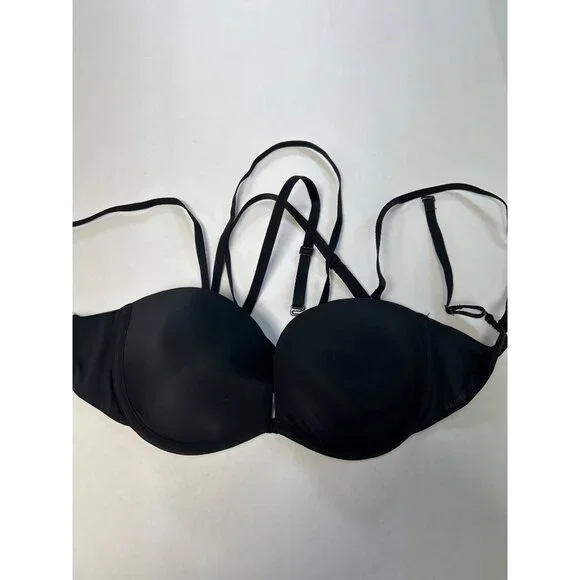 SKIMS Multi-Way Bra Underwire Bra Onyx Size 34D NWT - Picture 9 of 11